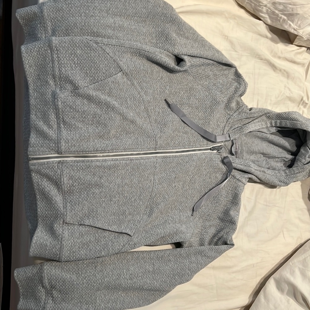 Women’s lululemon medium grey hoodie.